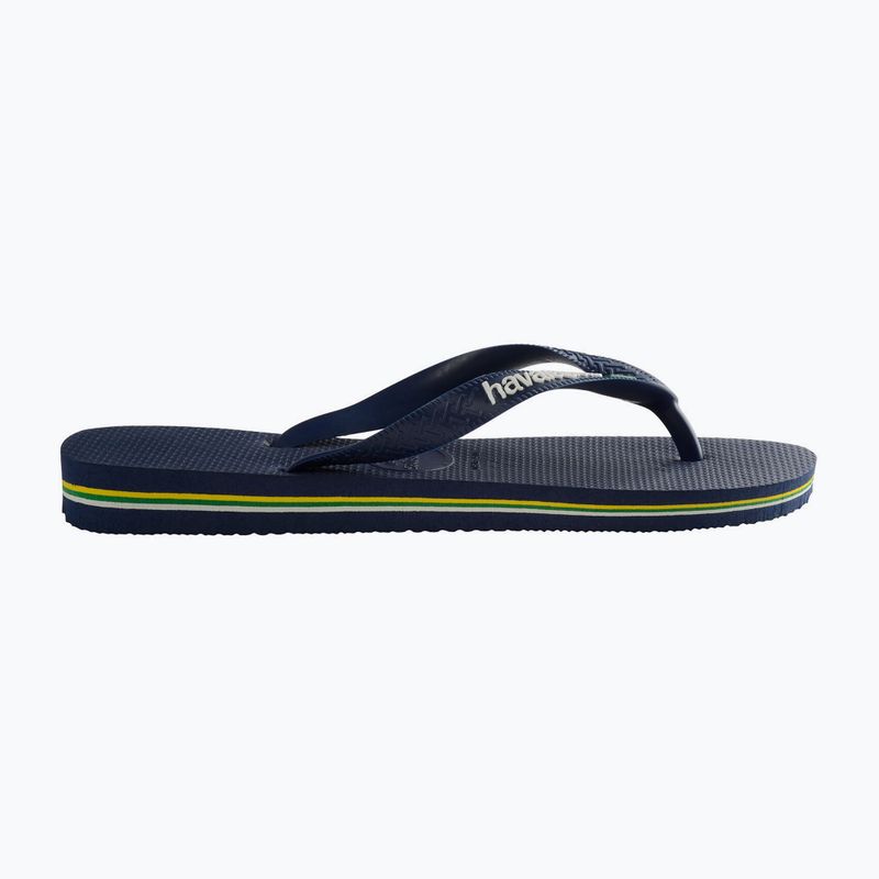 Havaianas Brasil Logo marineblau Zehntrenner H4110850 9