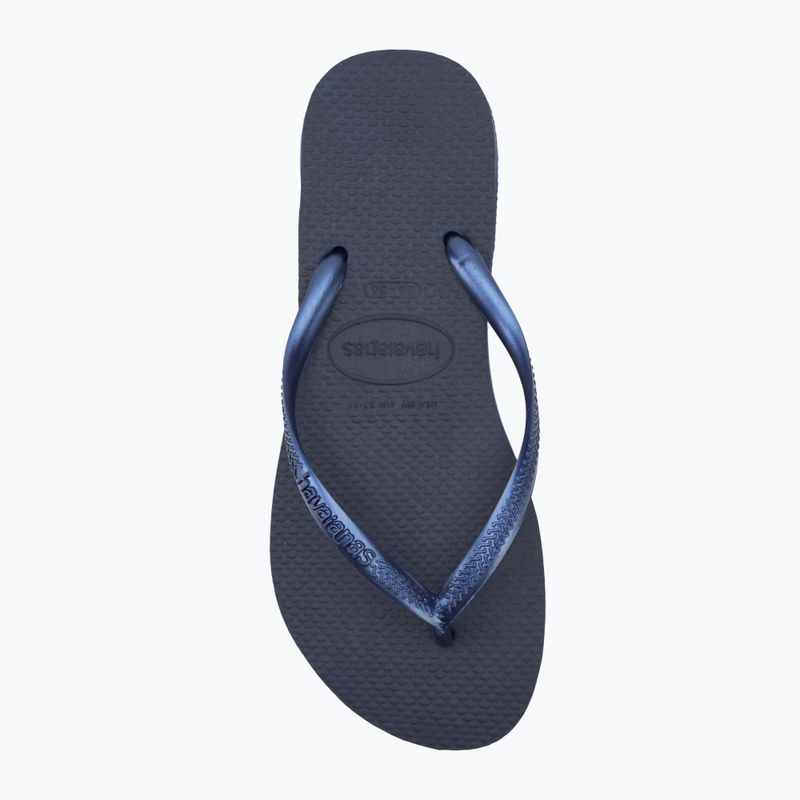 Havaianas Slim Damen Flip Flops marineblau 5