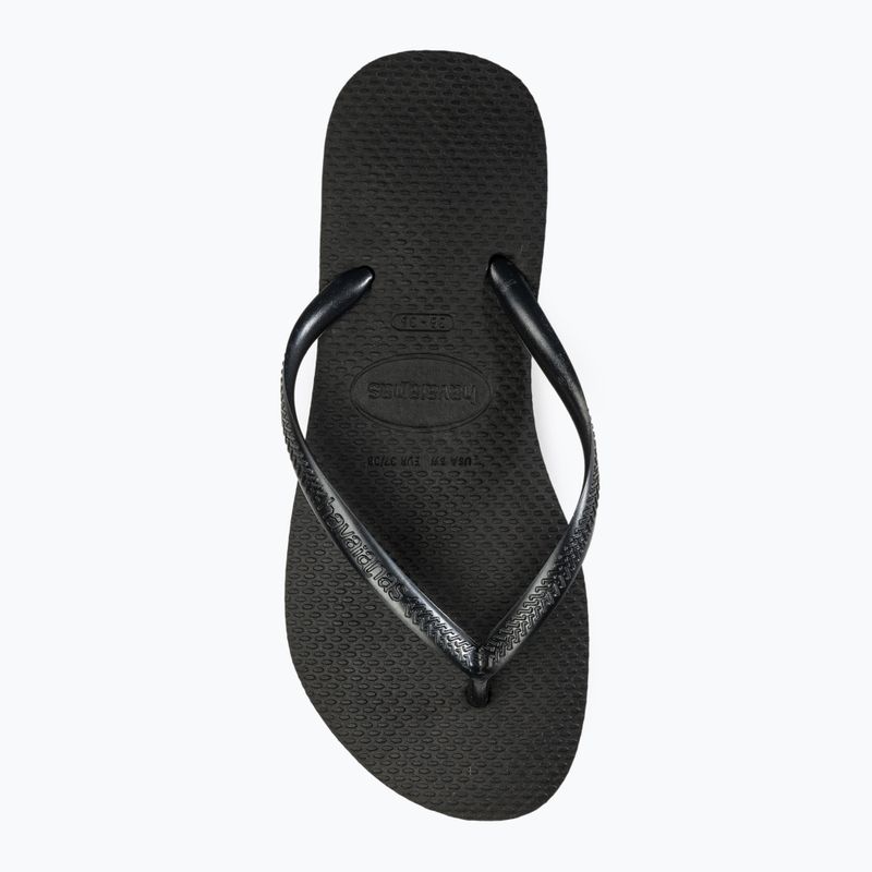 Havaianas Slim Damen Flip Flops schwarz 6