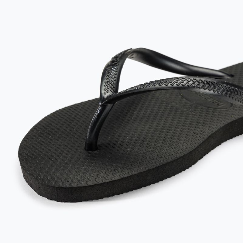 Havaianas Slim Damen Flip Flops schwarz 8