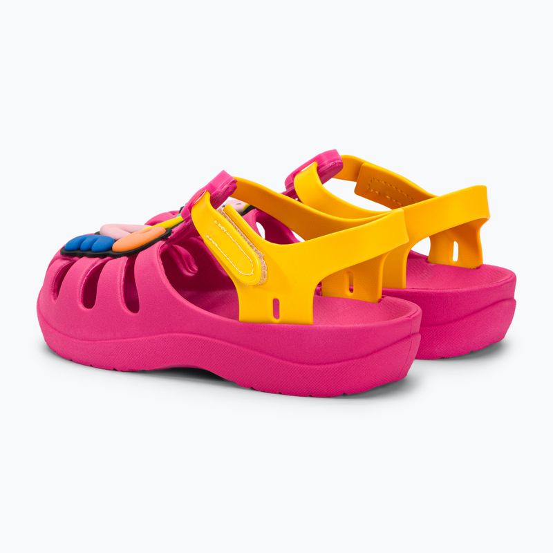 Ipanema Summer IX rosa/gelb Kindersandalen 3