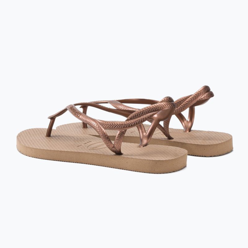 Havaianas Luna beige Damen Zehntrenner H4129697 3