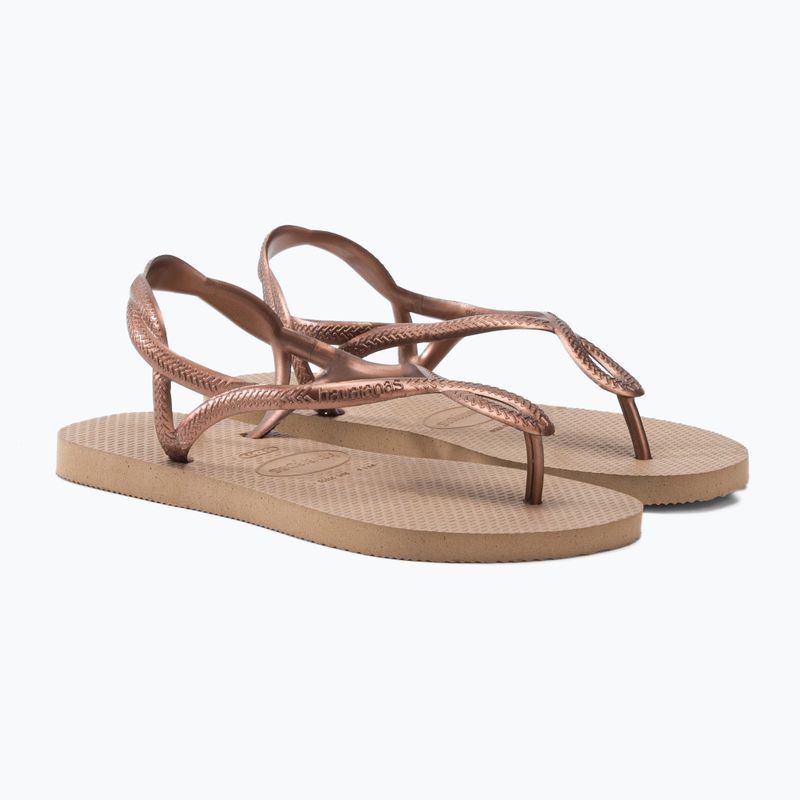 Havaianas Luna beige Damen Zehntrenner H4129697 5