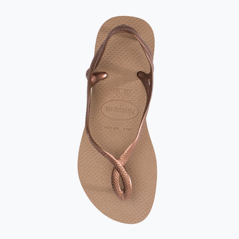 Havaianas Luna beige Damen Zehntrenner H4129697 6