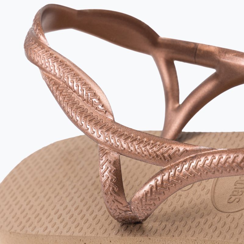 Havaianas Luna beige Damen Zehntrenner H4129697 8