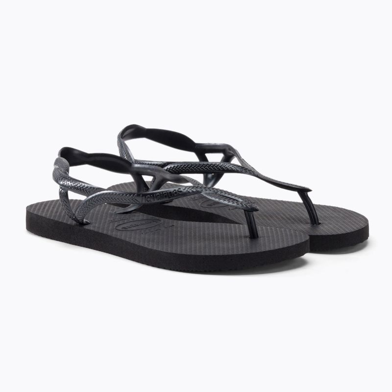 Havaianas Luna Damen Zehntrenner schwarz H4129697 5