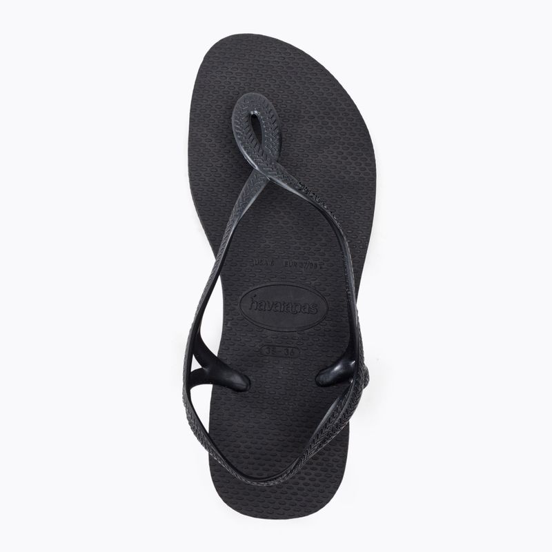 Havaianas Luna Damen Zehntrenner schwarz H4129697 6