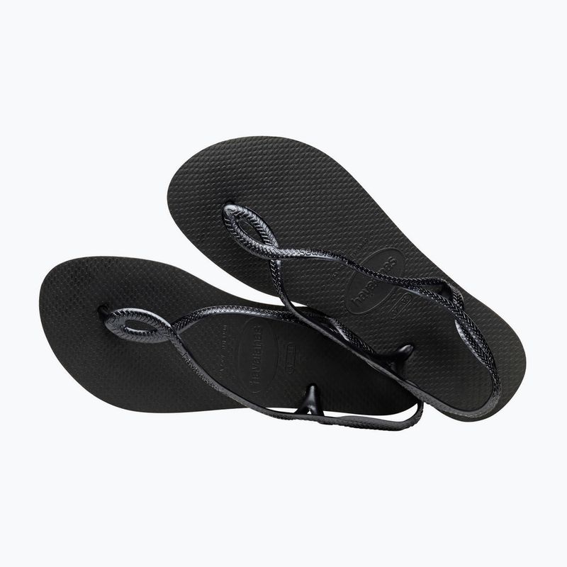 Havaianas Luna Damen Zehntrenner schwarz H4129697 12