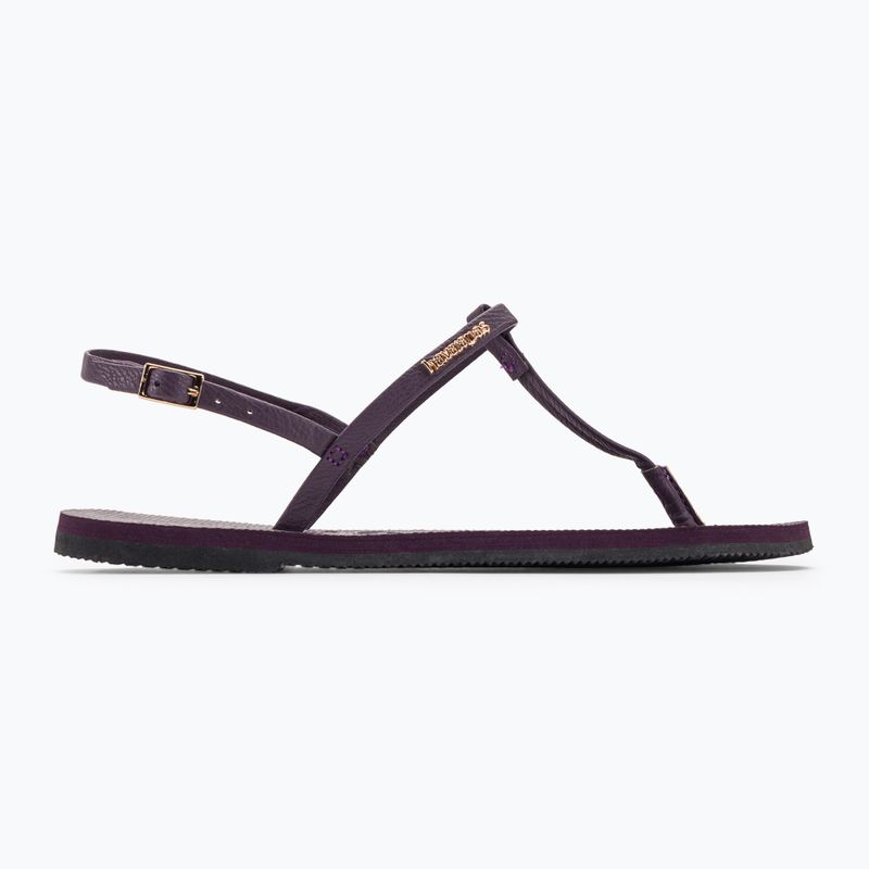 Havaianas You Riviera Damen Sandalen lila/schwarz/gold 2