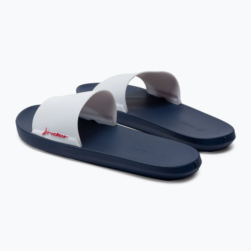 RIDER Speed Slide AD Herren Pantoletten weiß und blau 11766-21308 3