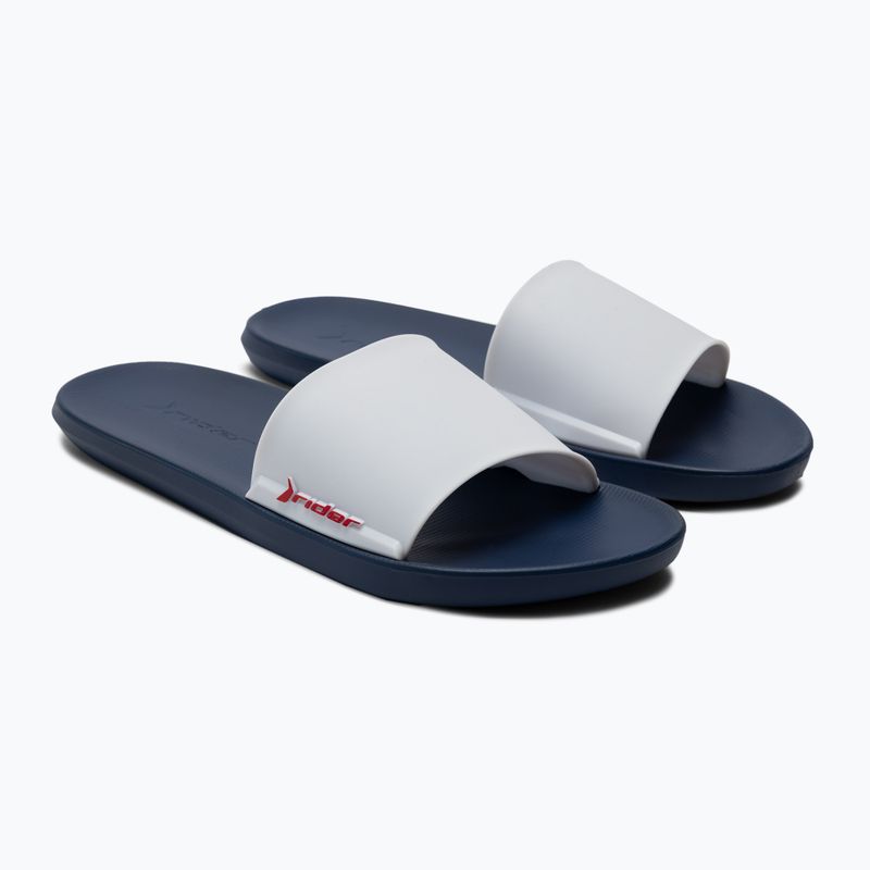 RIDER Speed Slide AD Herren Pantoletten weiß und blau 11766-21308 5