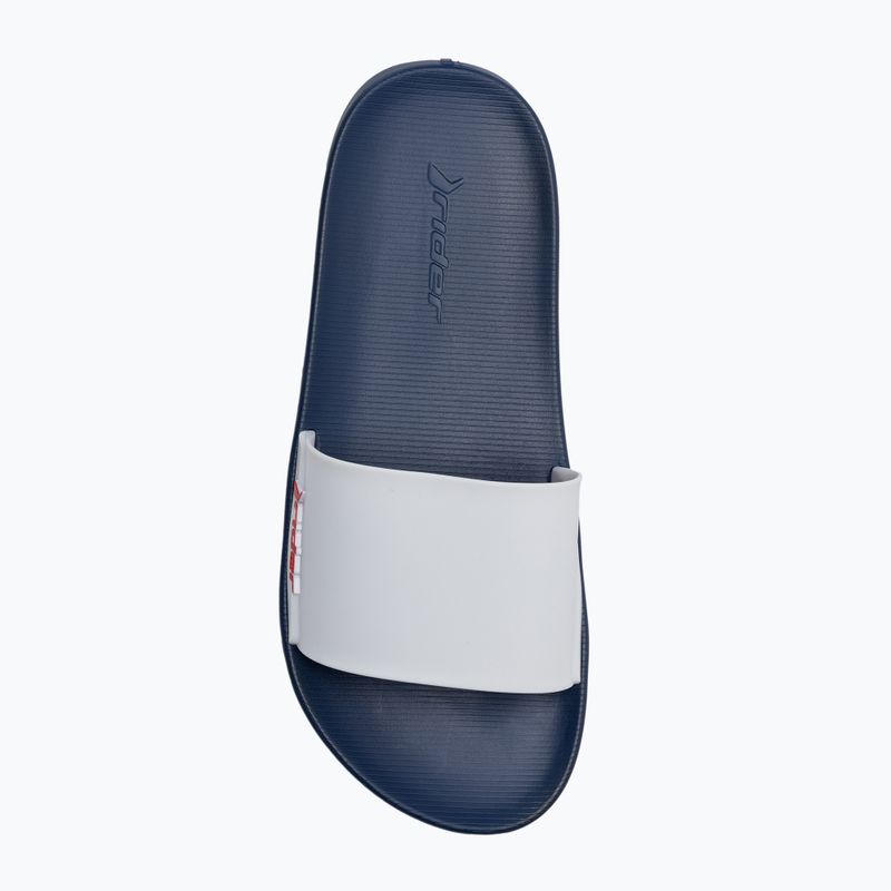 RIDER Speed Slide AD Herren Pantoletten weiß und blau 11766-21308 6