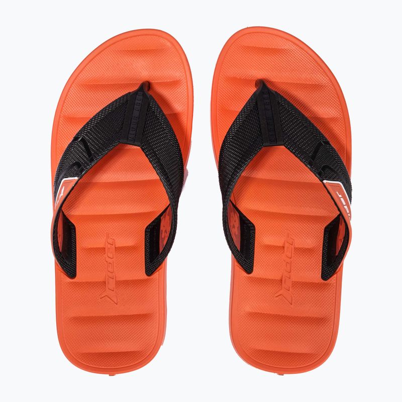 Herren RIDER Free Mix Zehensteg Flip Flops rot/schwarz 11