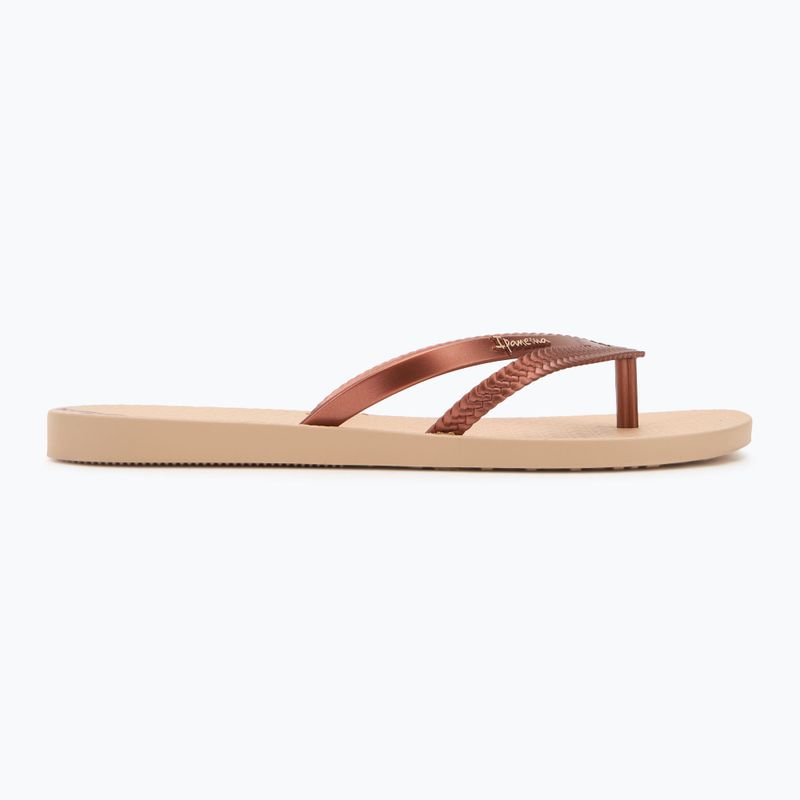 Flip-Flops Damen Ipanema Bossa beige/copper 2