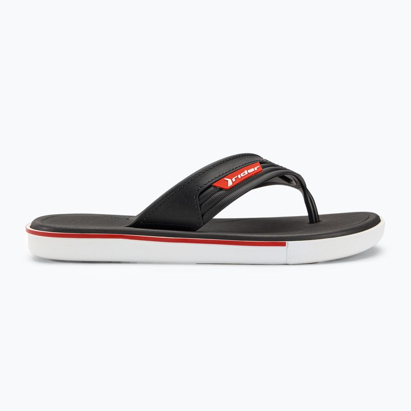 Herren RIDER Spin Thong AD Flip Flops weiß/schwarz 2