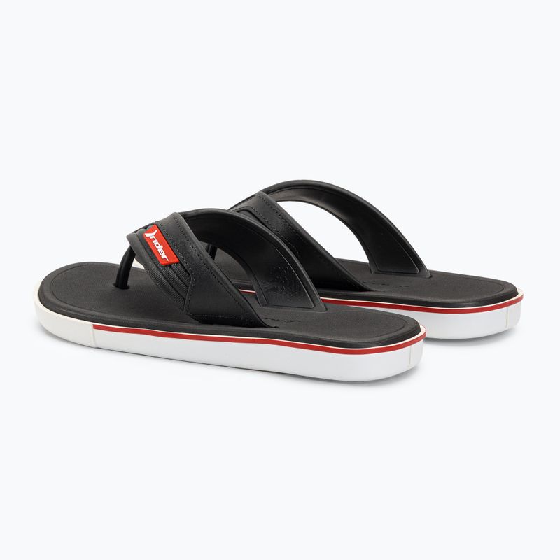 Herren RIDER Spin Thong AD Flip Flops weiß/schwarz