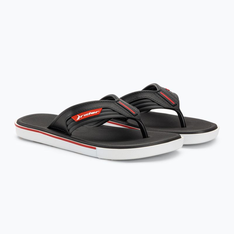Herren RIDER Spin Thong AD Flip Flops weiß/schwarz