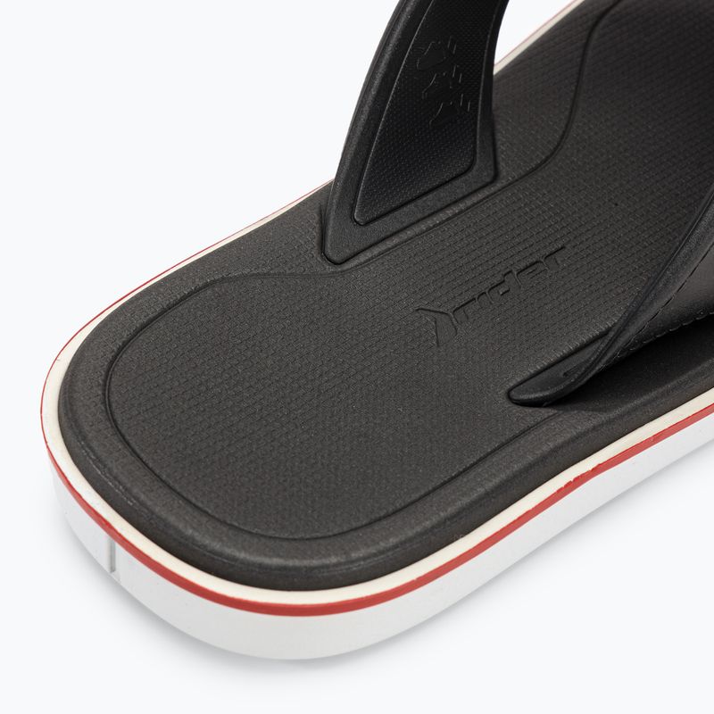 Herren RIDER Spin Thong AD Flip Flops weiß/schwarz