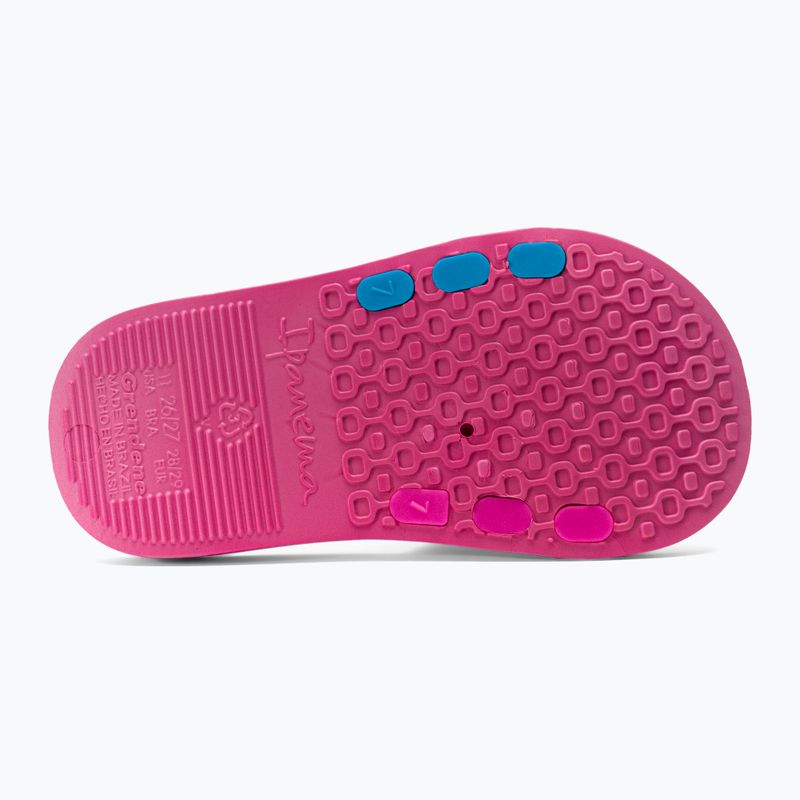 Ipanema Unisex Slide rosa-blau Kinder-Pantoletten 83231-23608 4