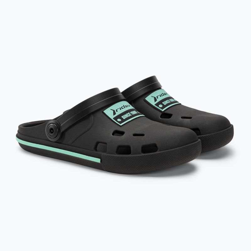 RIDER Drip Babuch Ki Kindersandalen schwarz