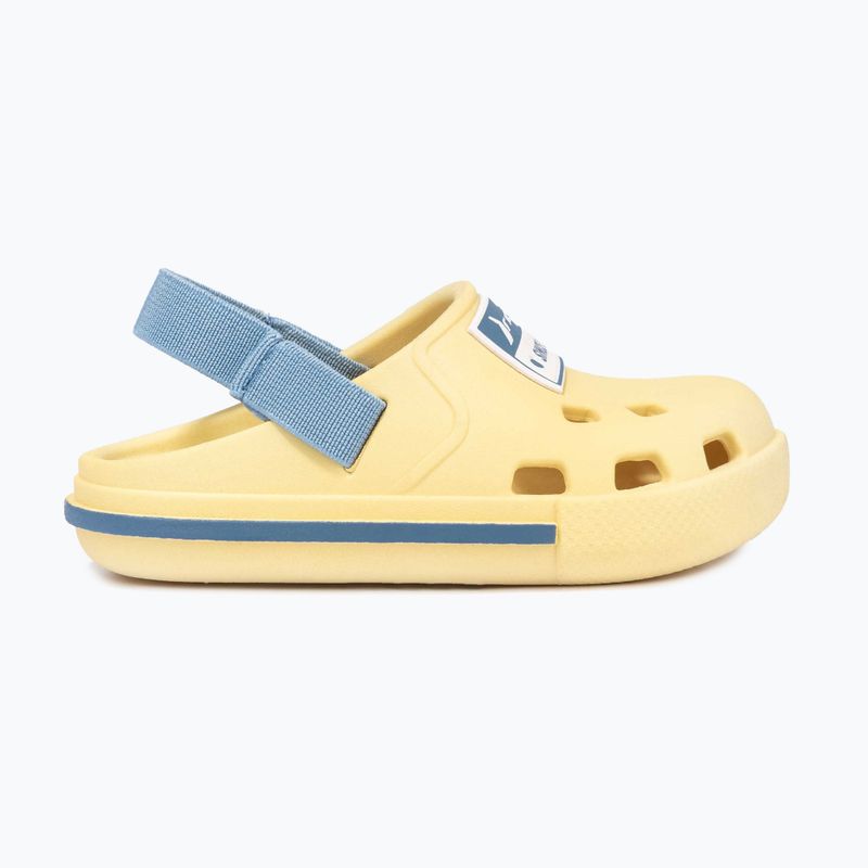 RIDER Drip Babuch Ki Kindersandalen gelb/blau