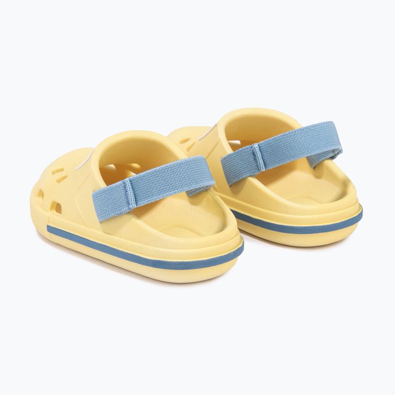 RIDER Drip Babuch Ki Kindersandalen gelb/blau