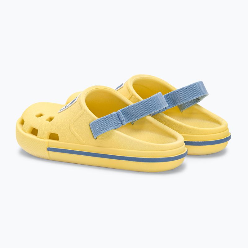 RIDER Drip Babuch Ki Kindersandalen gelb/blau