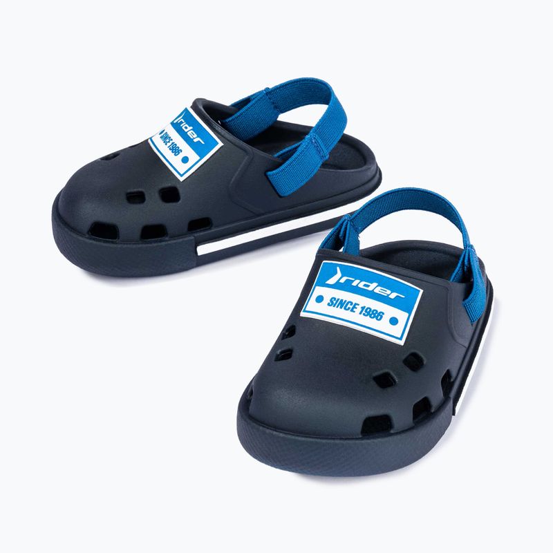 RIDER Drip Babuch Ki blau Kindersandalen