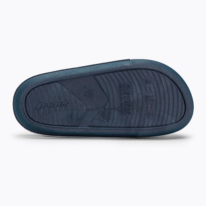RIDER Drip Babuch Ki blau Kindersandalen