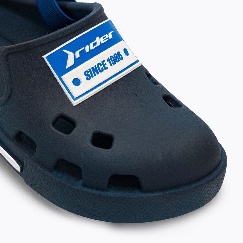 RIDER Drip Babuch Ki blau Kindersandalen
