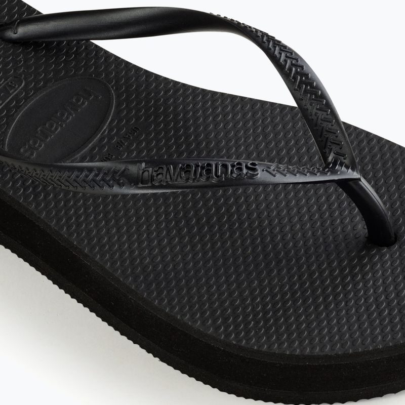 Havaianas Slim Platform Damen Flip Flops schwarz 5