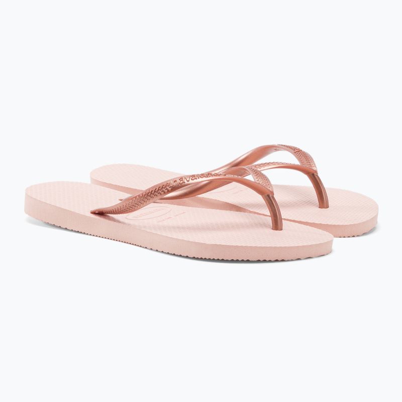 Damen Havaianas Slim Zehntrenner rosa H4000030 5