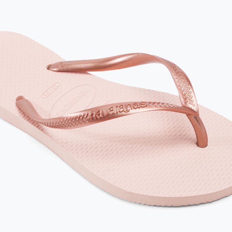 Damen Havaianas Slim Zehntrenner rosa H4000030 7