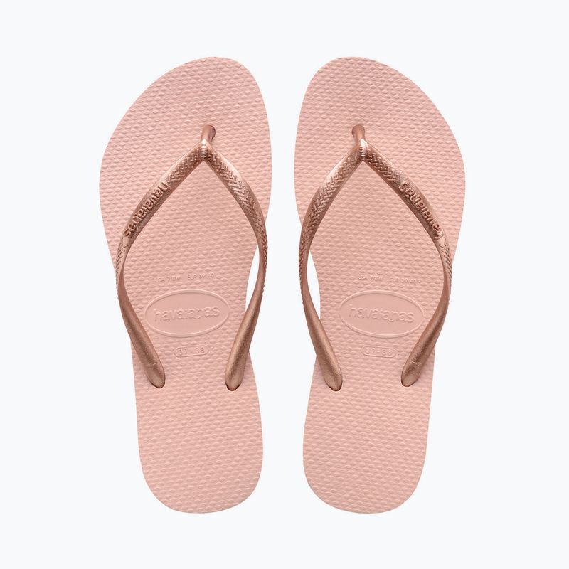 Damen Havaianas Slim Zehntrenner rosa H4000030 8