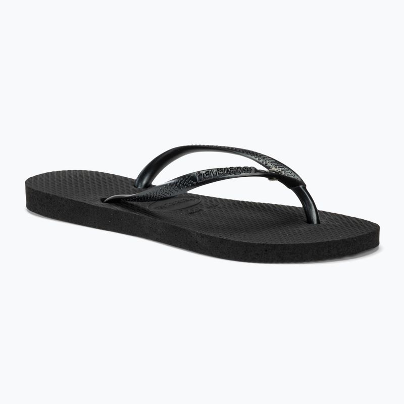 Havaianas Slim Crystal Sw II Damen Flip Flops schwarz