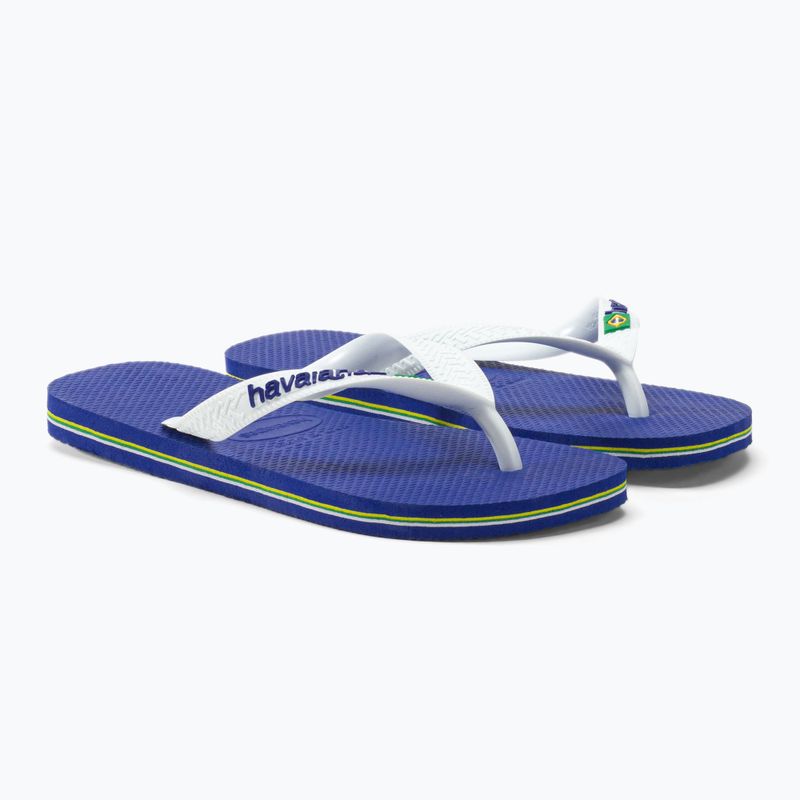 Havaianas Brasil Logo blau Zehntrenner H4110850 4