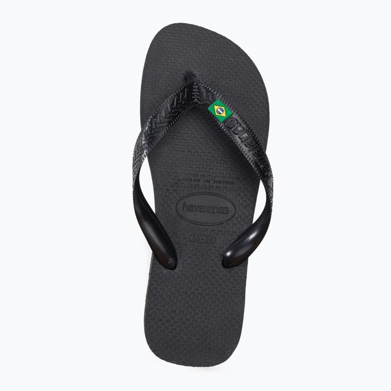 Havaianas Brasil Zehntrenner schwarz H4000032 6