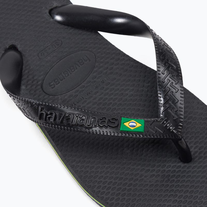 Havaianas Brasil Zehntrenner schwarz H4000032 7