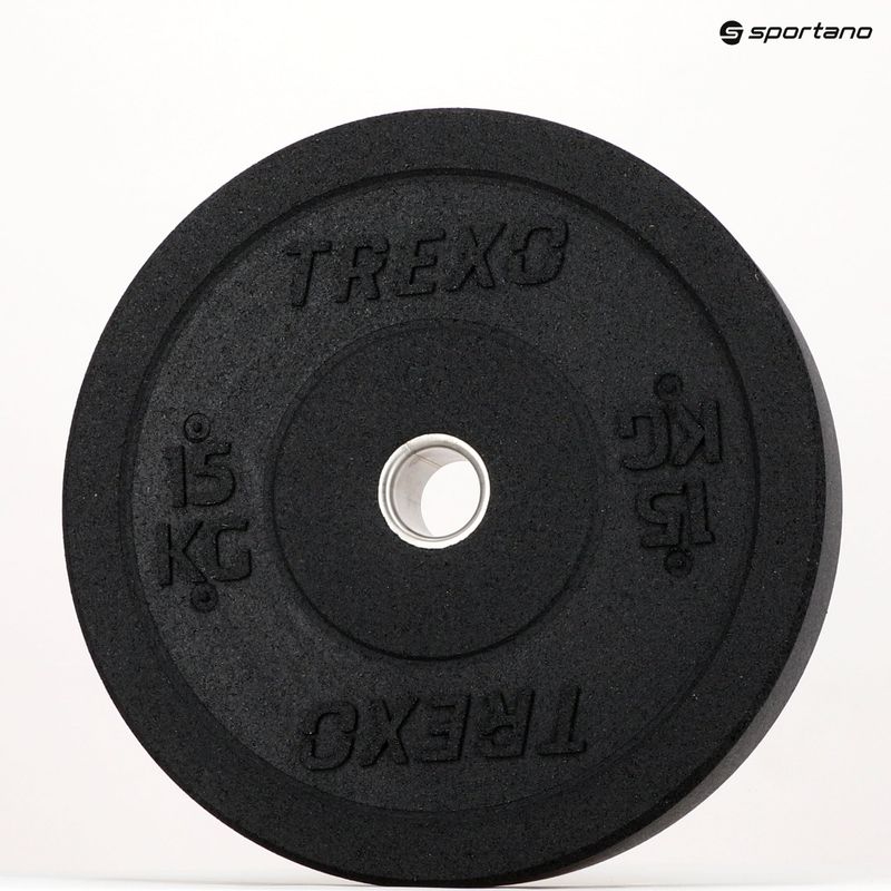 Hantelscheibe olimpijskie TREXO schwarz TRX-BMP15 15 kg 11