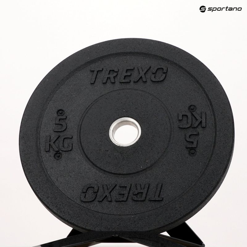 Hantelscheibe olimpijskie TREXO schwarz TRX-BMP5 5 kg 11