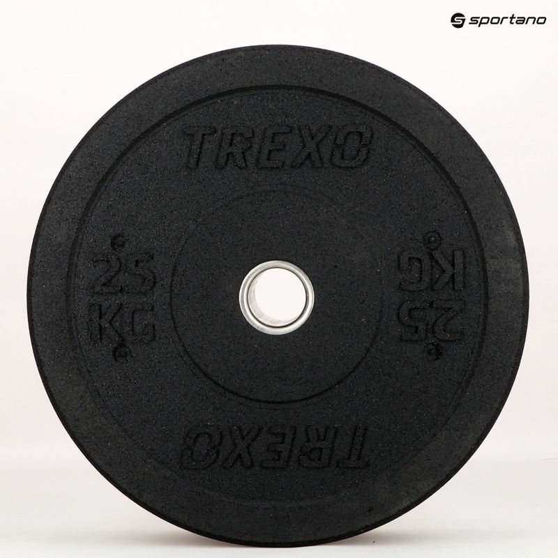 Hantelscheibe olimpijskie XTREXO schwarz TRX-BMP25 25 kg 11