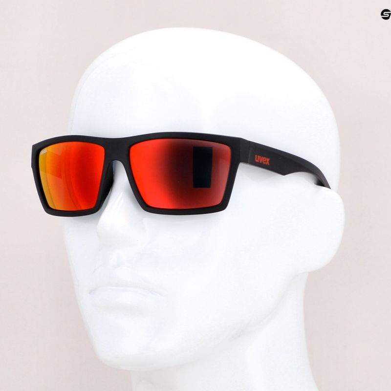 UVEX Lgl 29 Sonnenbrille schwarz S5309472213 7
