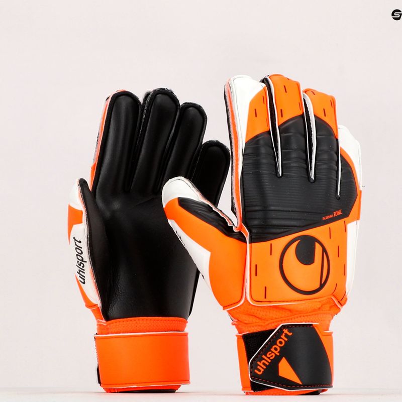 Torwarthandschuhe Uhlsport Soft Resist+ Flex Frame orange-weiß 1112741 9