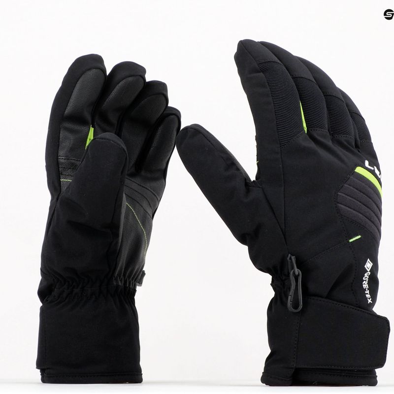 LEKI Spox GTX Skihandschuh schwarz-grün 650808303080 10
