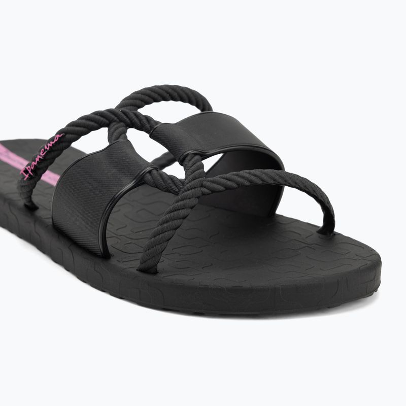 Ipanema Diversa Slide schwarz/lila Damen Flip-Flops 7