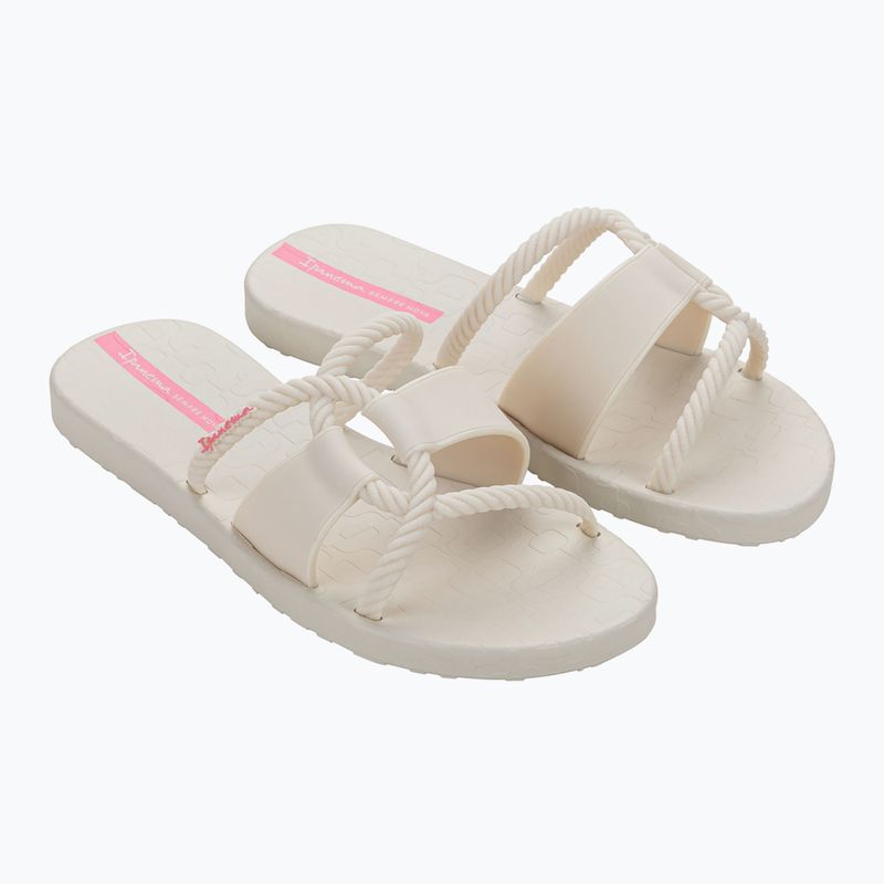 Damen Ipanema Diversa Slide aus weiß/rosa Flip-Flops