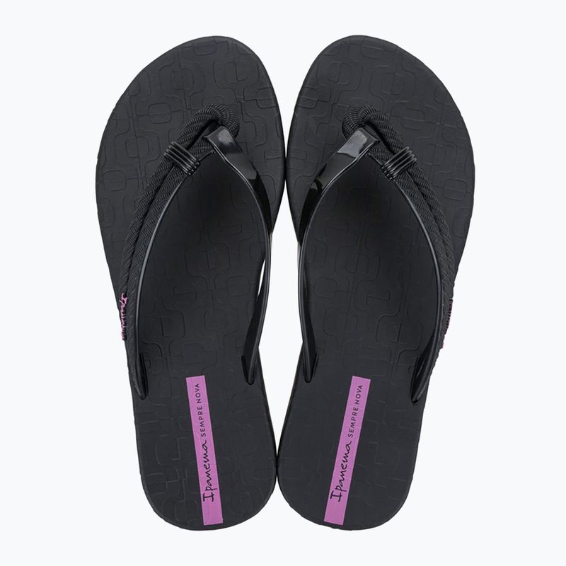 Ipanema Diversa schwarz/lila Damen-Flip-Flops 2