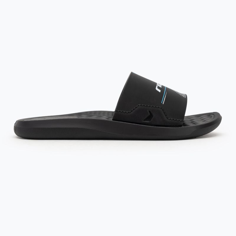 RIDER Step Slide Kinder-Flip-Flops schwarz/grau/weiß 2