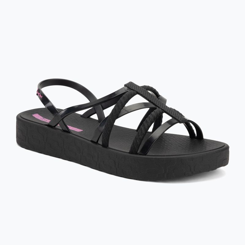 Ipanema Diversa Flatform Damen Sandalen schwarz/schwarz/lila