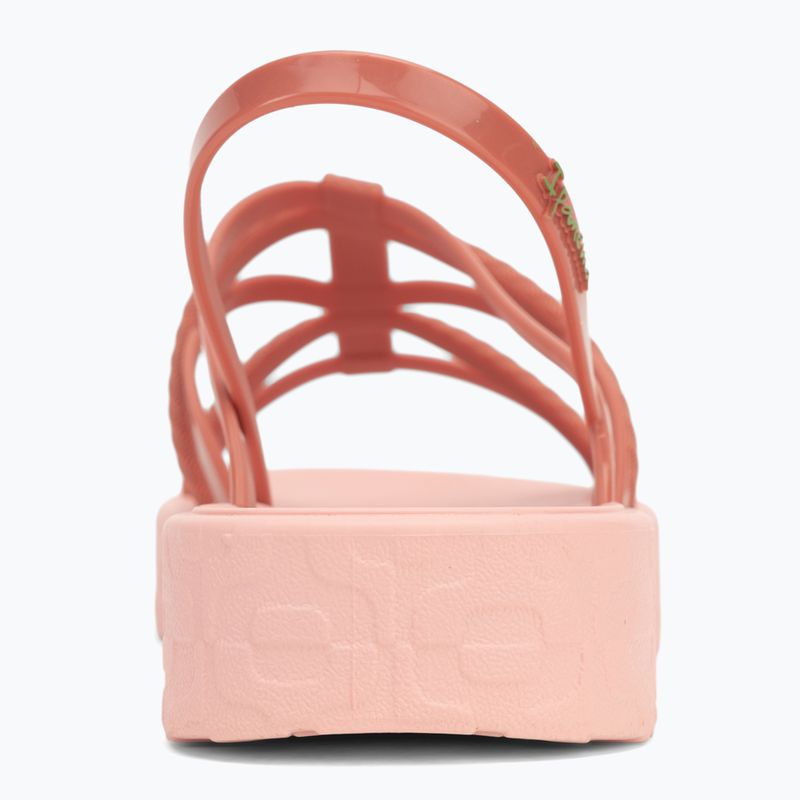 Ipanema Diversa Flatform Damen Sandalen hellrosa/rosa/grün 6
